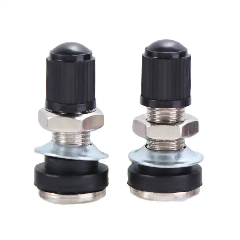 Zinc Alloy MTB Schrader Valve – Bike Tire Air Valve 2pcs Bicycle Tire Valve PLUSH