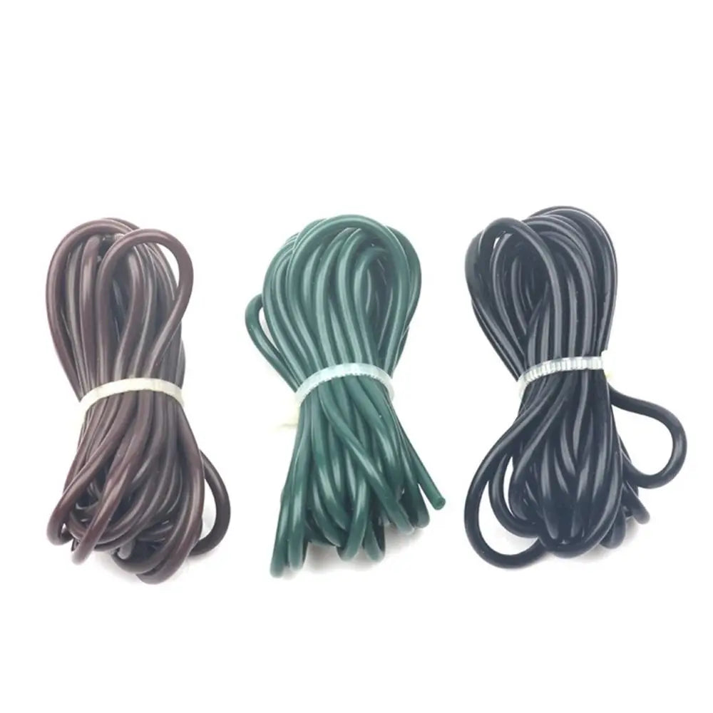 Silicone Rig Tubing Carp Fishing – 1m/2m Tricolor Set Fishing Rig Tubing PLUSH