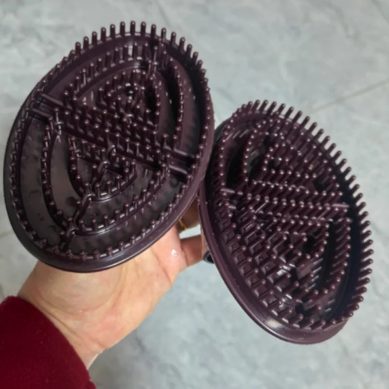 Silicone Meridian Body Massage Scraping Brush – Slimming Tool Body Massage Tool PLUSH