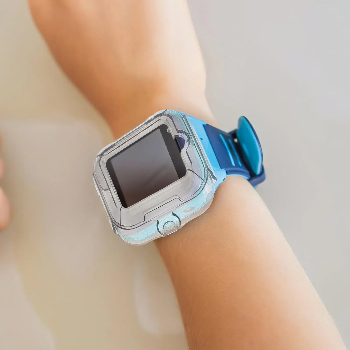 TPU Half Coverage Kids Watch Bumper Case – Huawei Compatible Smartwatch Bumper Case PLUSH