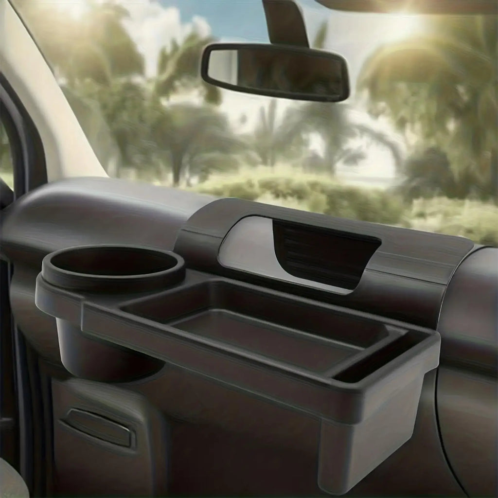 Car Window Cup Holder Phone Mount & Storage Organizer Car Storage Organizer PLUSH
