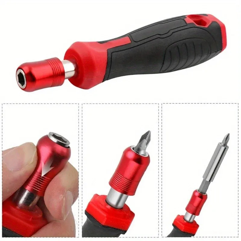 1/4" Hex Magnetic Screwdriver Bit Holder Self-Locking Adapter Screwdriver Bit Holder PLUSH