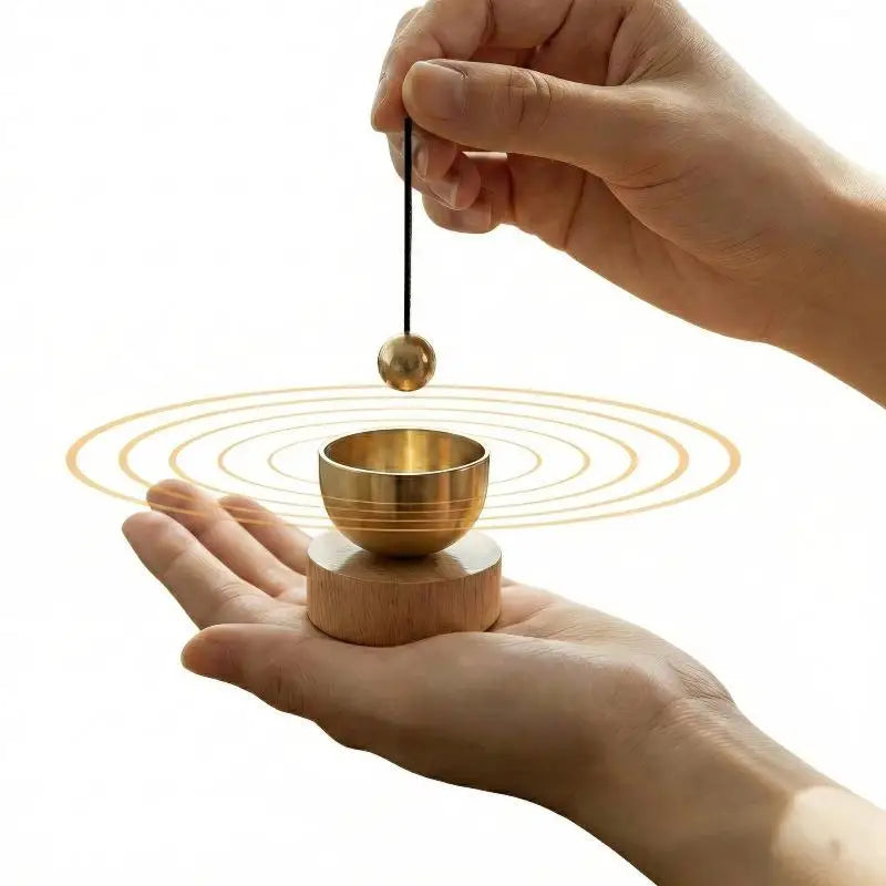 Mini Singing Bowl Set for Yoga, Meditation & Relaxation Meditation Singing Bowl PLUSH