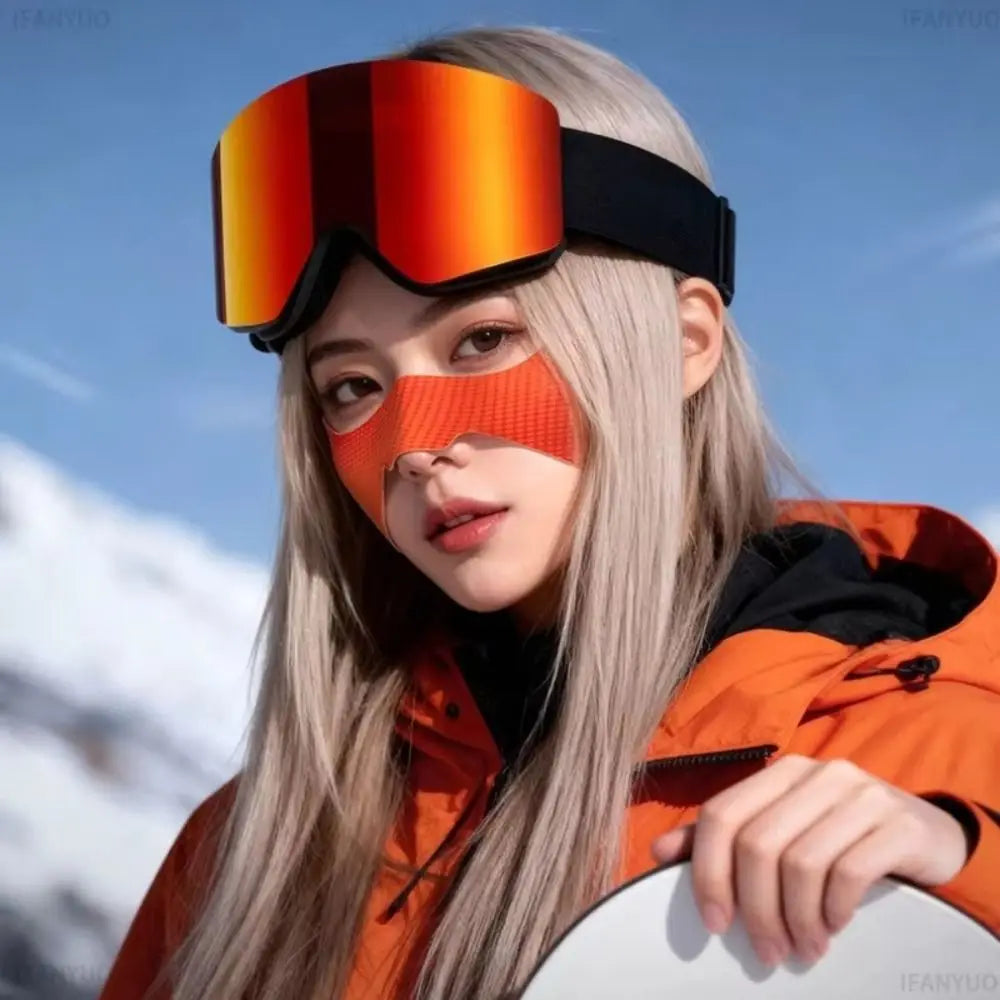 Winter Ski Nose Patch – Windproof Warm Outdoor Face Cover Winter Face Mask PLUSH