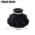 Reusable Ice & Hot Therapy Bag – 3 Sizes | Cold Compress Ice & Hot Therapy Bag PLUSH black-6 inch
