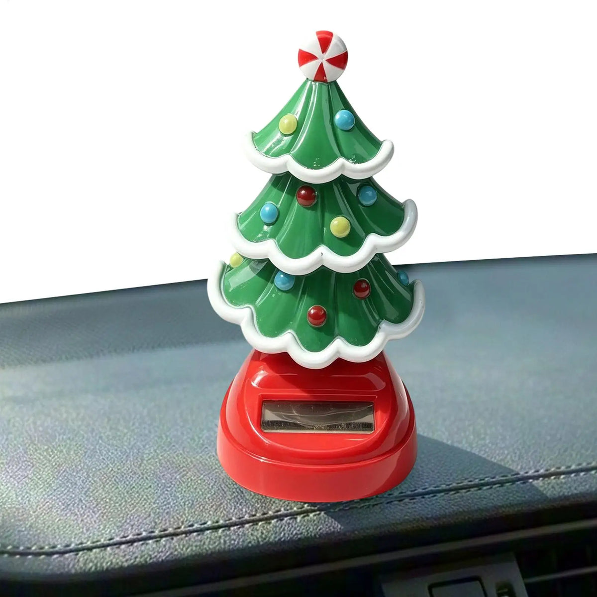 Solar Dancing Christmas Tree Toy – Car Dashboard & Desk Decor Solar Dancing Toy PLUSH