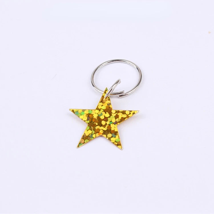 20pcs Butterfly Star Hair Braid Beads – Dreadlock Cuff Rings Hair Braid Beads PLUSH No.16 20pcs