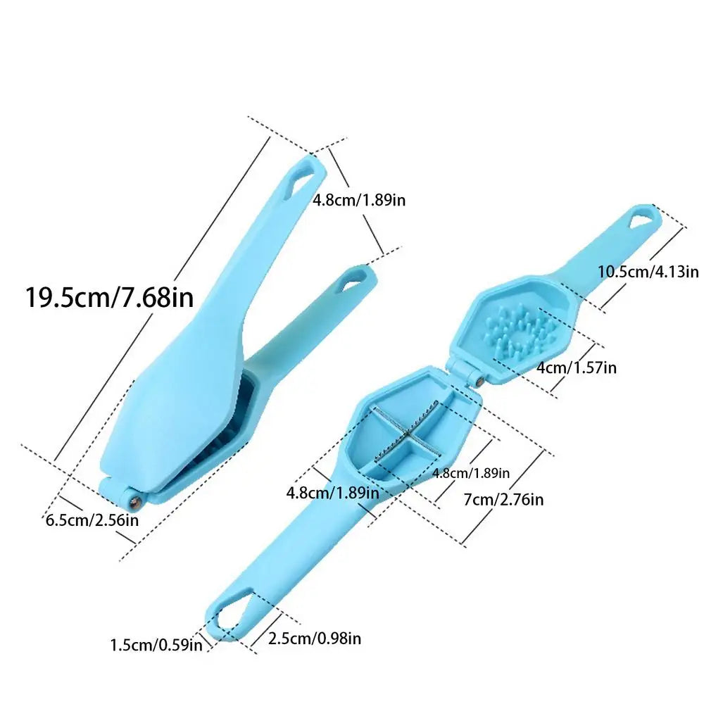 Stainless Steel Nut Cracker – Chestnut & Walnut Shelling Tool Nut Cracker Tool PLUSH Blue