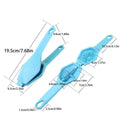 Stainless Steel Nut Cracker – Chestnut & Walnut Shelling Tool Nut Cracker Tool PLUSH Blue