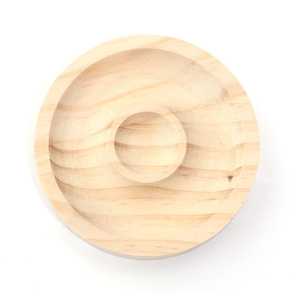 Wooden Beading Design Plate & Bracelet Organizer Tray DIY Jewelry Making Tool PLUSH Style 04