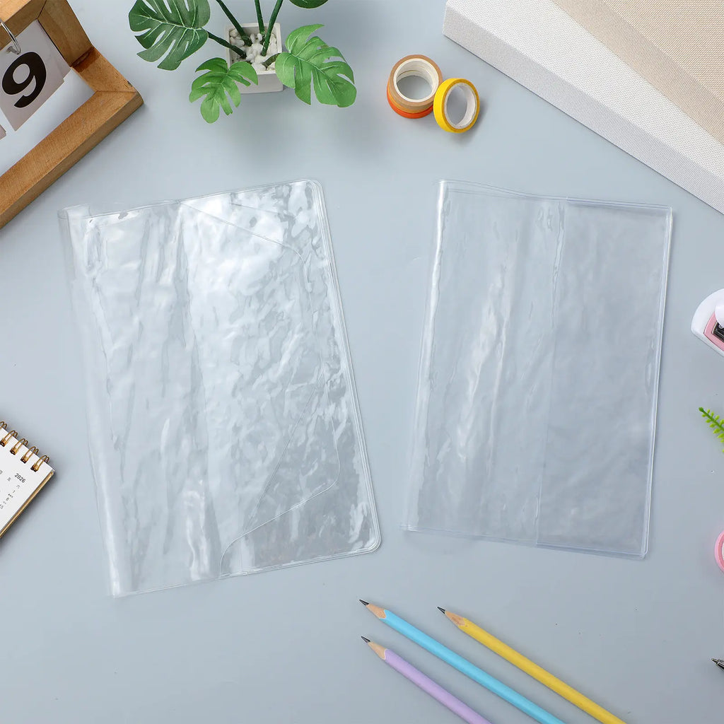 A5 Clear Notebook Cover – Waterproof Protective Sleeve Set Notebook Cover PLUSH Default Title