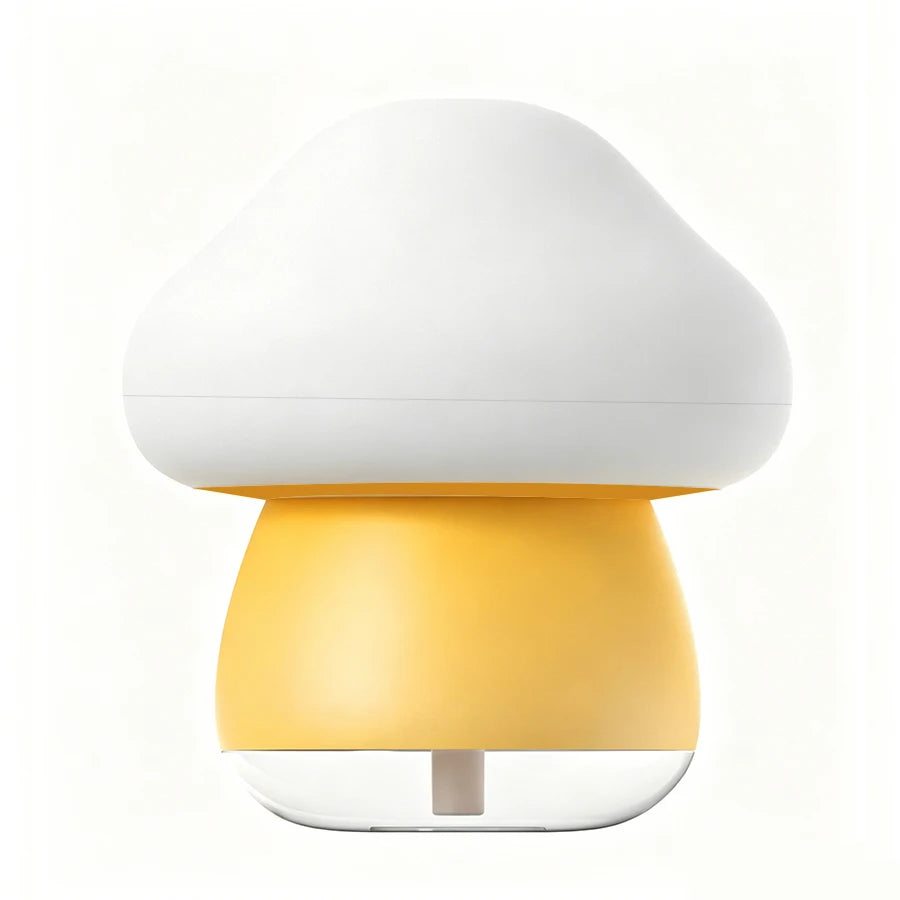 PLUSH Ultrasonic Cool Mist Humidifier for Home & Bedroom Cool Mist Humidifier PLUSH YELLOW USB Type-C