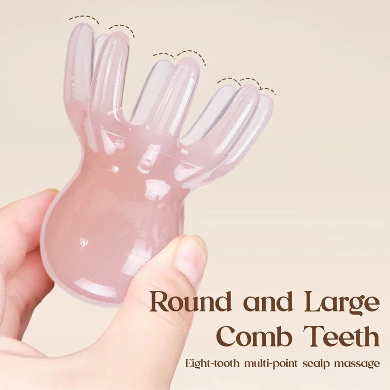 Octopus Silicone Scalp Massage Comb – 1/3/6pc Set Scalp Massage Comb PLUSH