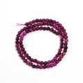 Hot Pink Tiger's Eye Spacer Beads 4–12mm | DIY Jewelry Making Natural Stone Beads PLUSH 4mm