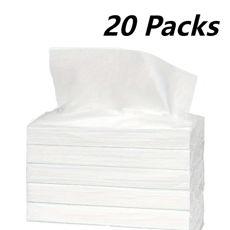Tissue Pack Bundle 50 Sheets/Pack | Home, Hotel & Car Use Facial Tissue Pack PLUSH 20 packs