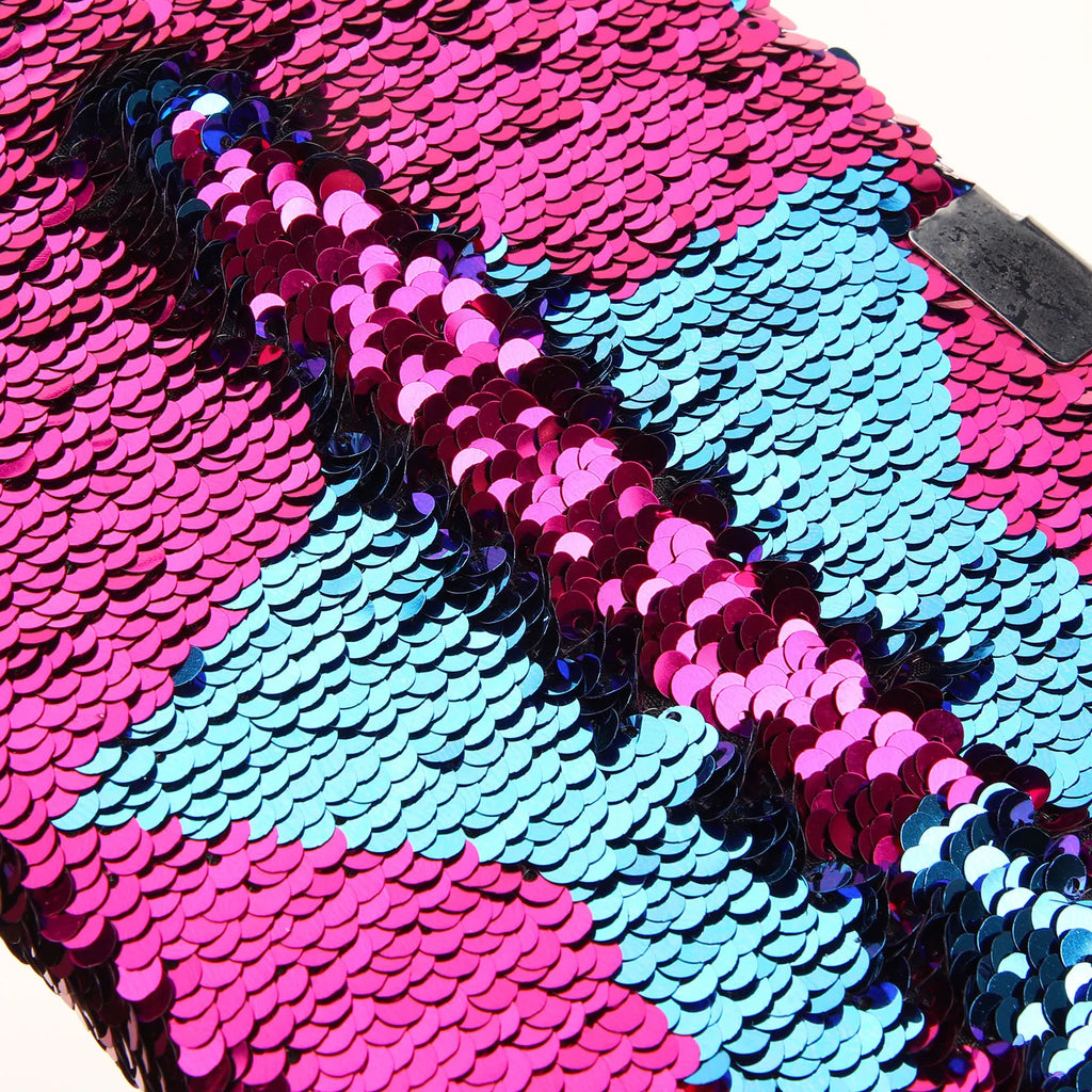 Reversible Sequin Lock Journal Hardcover Diary Notebook Lock Journal Notebook PLUSH