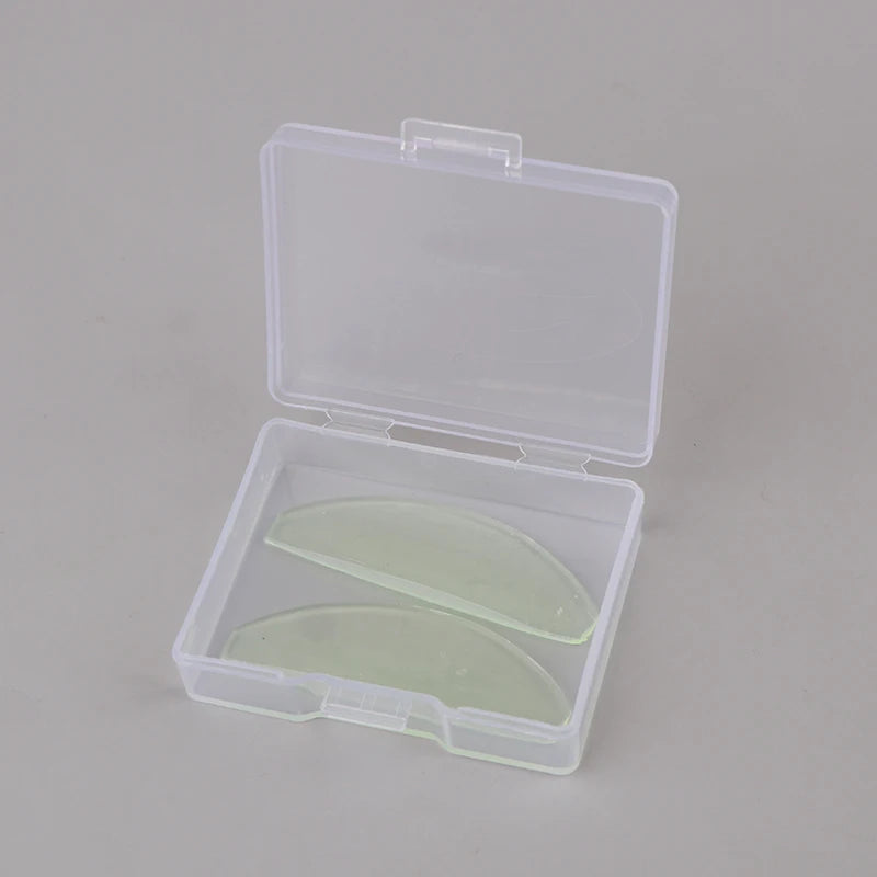Silicone Eyelash Perm Pads – Lash Lifting Shield Rods 1 Pair Lash Lifting Pads PLUSH Green