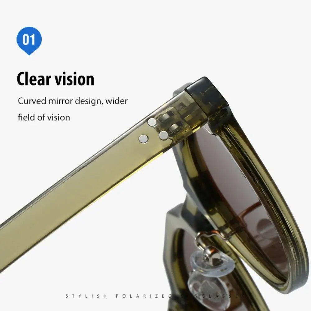 Retro Polygon Square Sunglasses – Lightweight Fashion Eyewear Fashion Sunglasses PLUSH