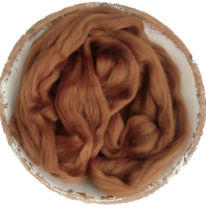 Wool Cloud Newborn Photography Prop – Velvet Basket Filler Newborn Photography Prop PLUSH