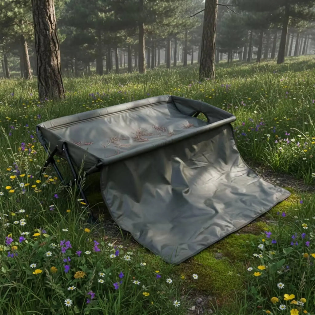 Foldable Carp Fishing Cradle – Waterproof Unhooking Mat Fishing Cradle Mat PLUSH