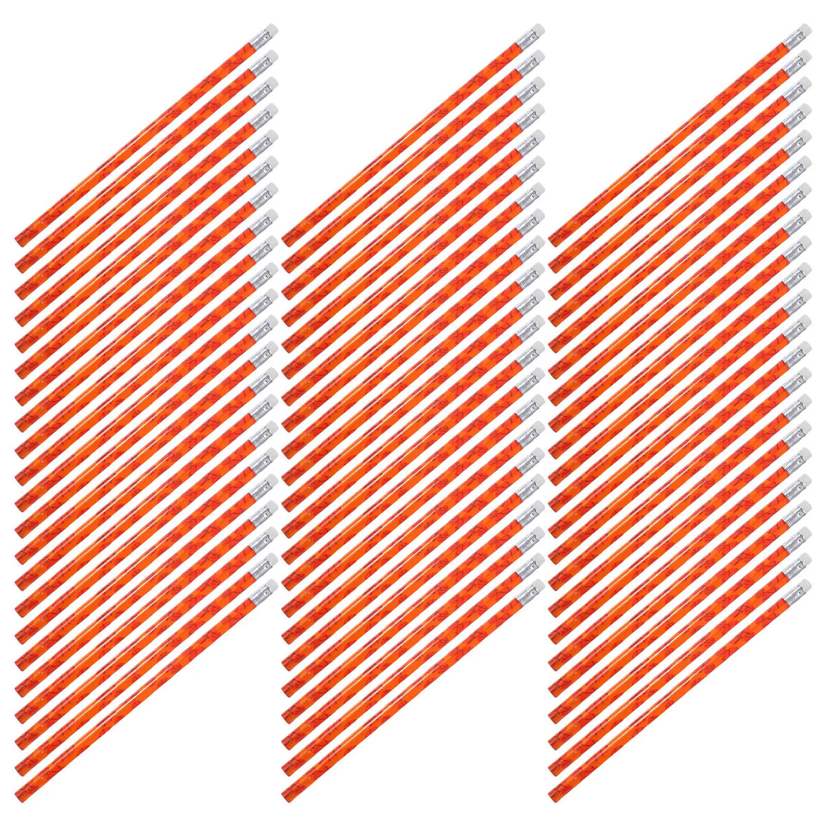 144pcs Basketball Sports Novelty Pencils Bulk with Erasers Novelty Pencil Set PLUSH Default Title