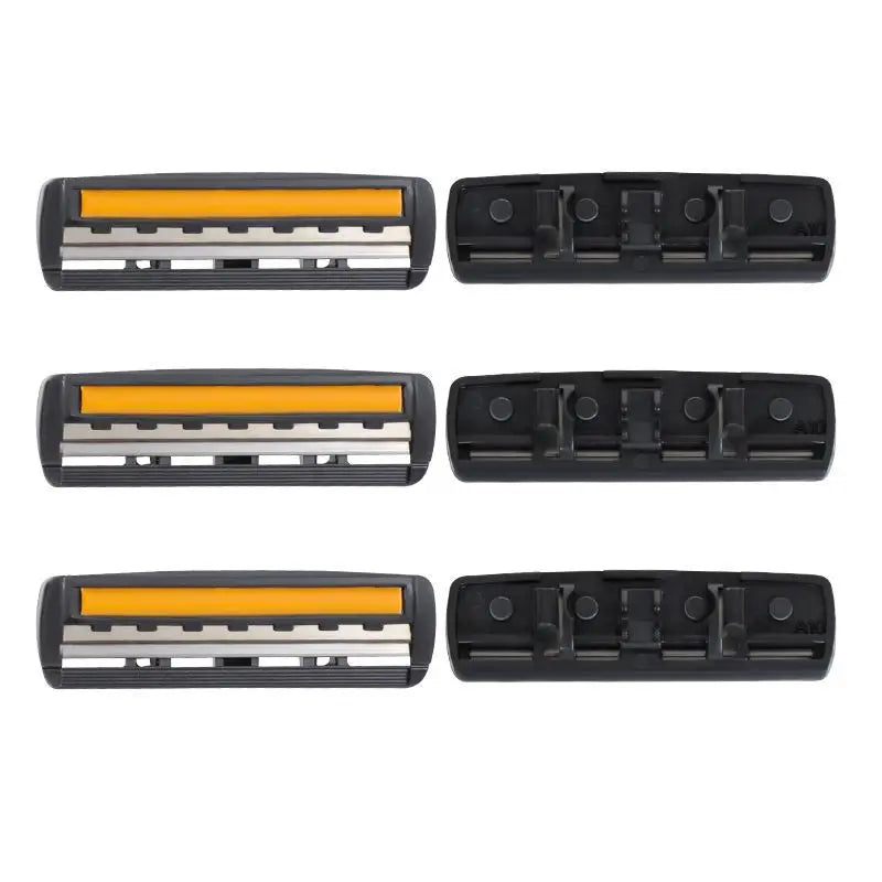 Men's 3-Layer Reusable Razor Set – 1 Handle + 21 Blade Heads Men's Razor Set PLUSH