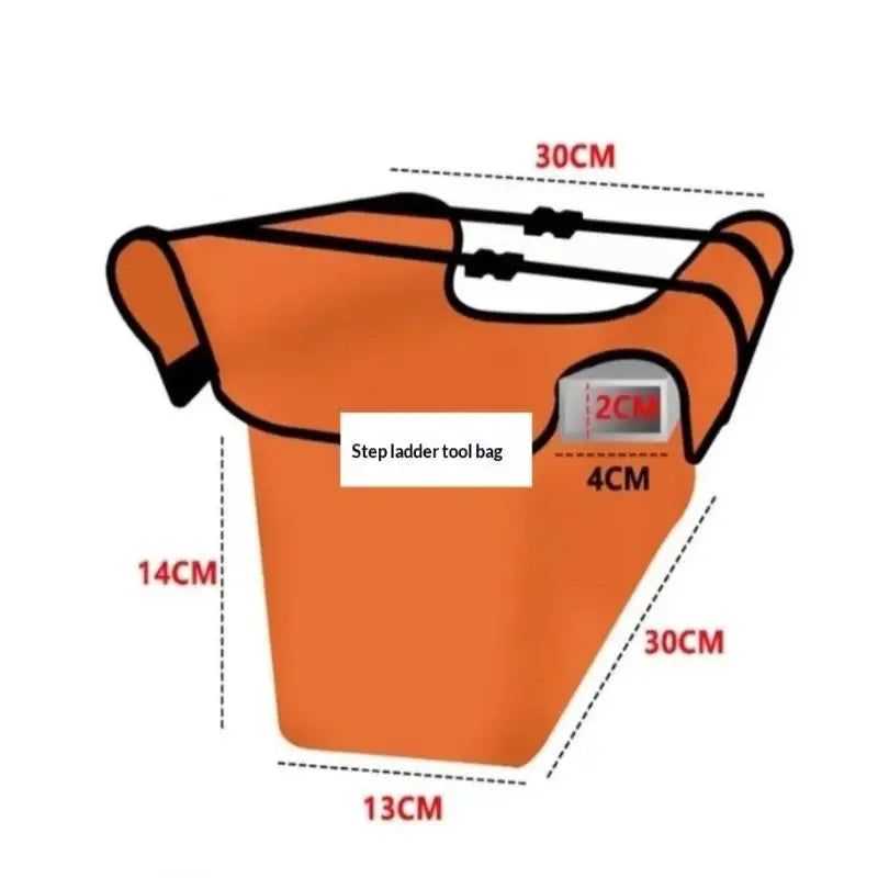 Folding Ladder Tool Storage Bag – Waterproof Multi-Pocket Tool Storage Bag PLUSH