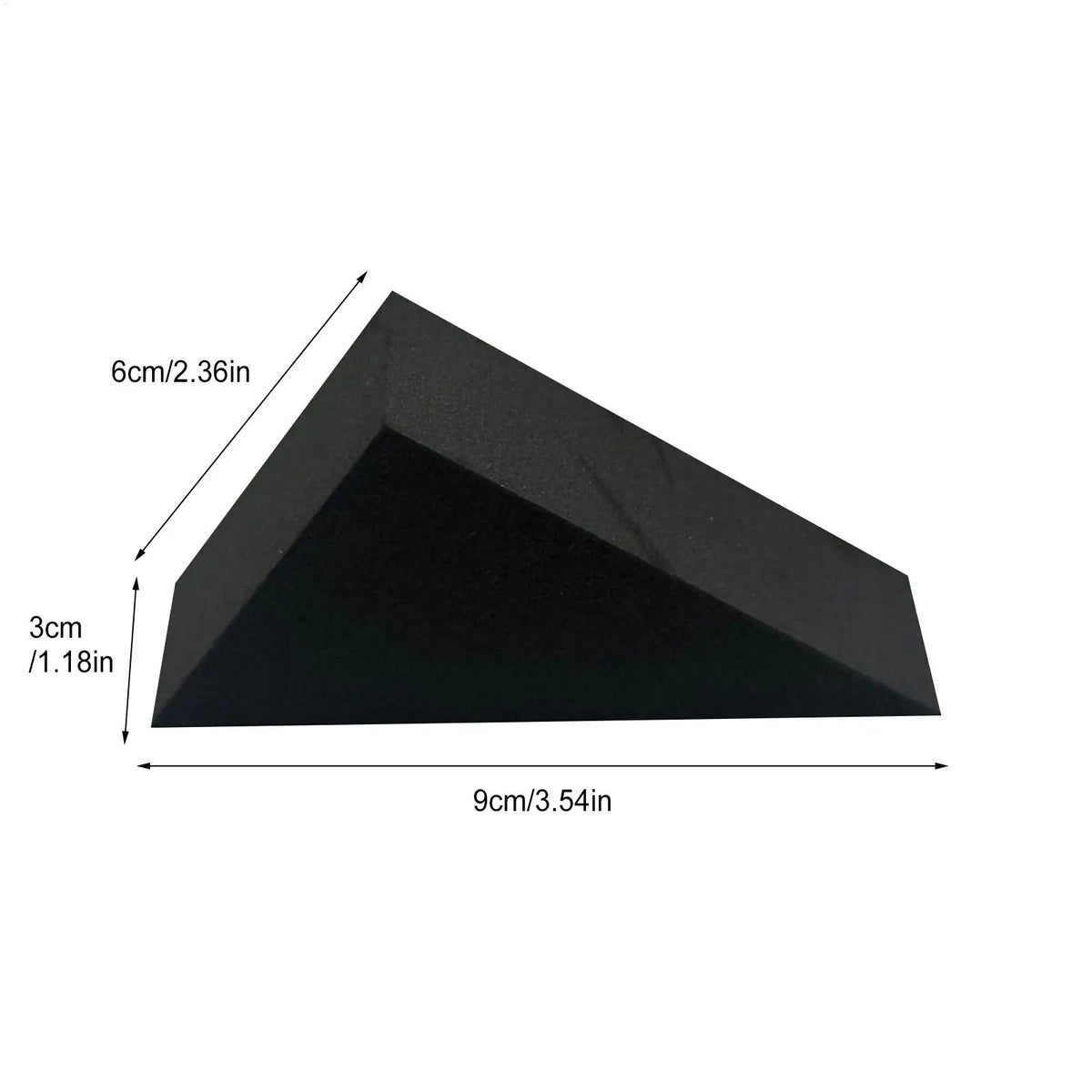2-Pack EVA Squat Wedge Blocks – Yoga Slant Board & Stretch Squat Wedge Blocks PLUSH