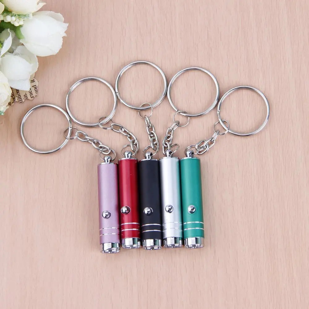 UV LED Keychain Flashlight – Counterfeit Money Detector Torch UV Keychain Flashlight PLUSH