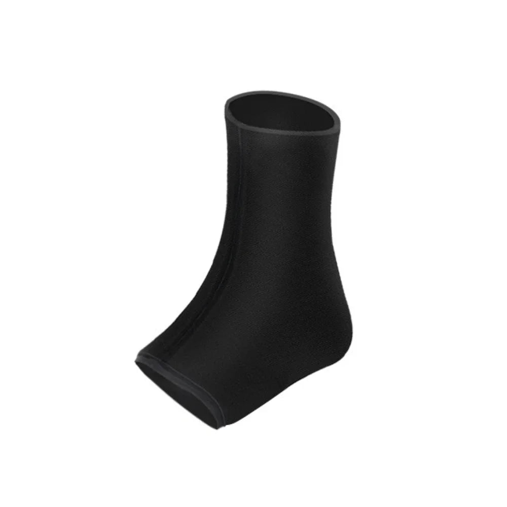 Reusable Ankle & Foot Ice Pack Wrap – Hot Cold Compress Cold & Hot Wrap PLUSH Black L