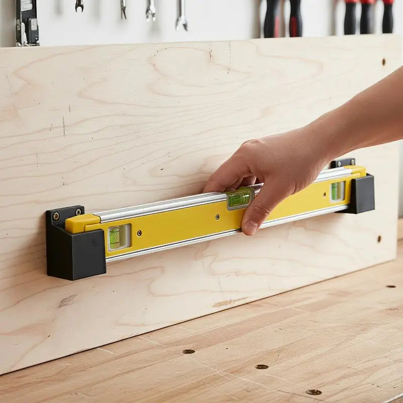 Spirit Level Wall Mount Bracket 2pc – Durable PLA Storage Tool Storage Bracket PLUSH
