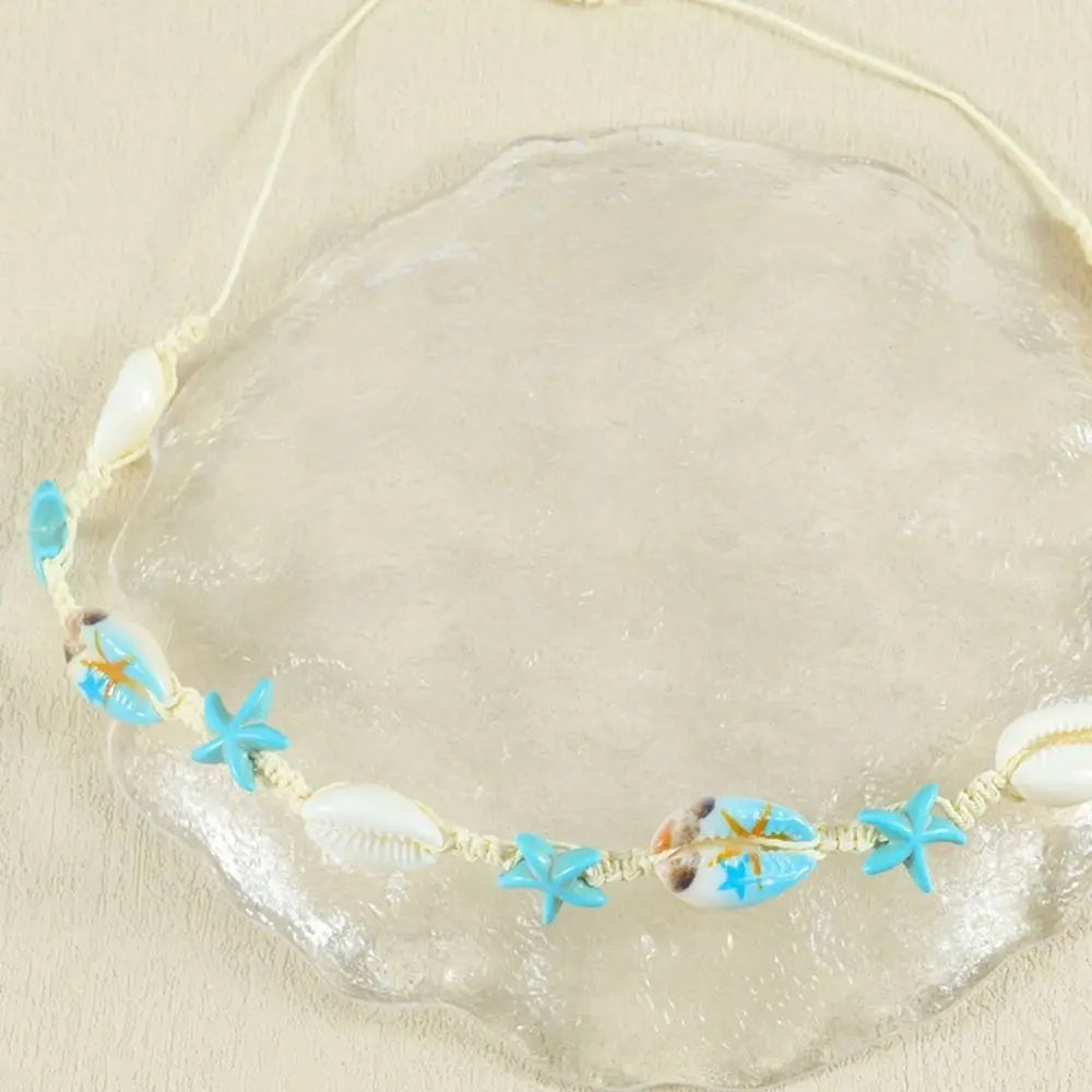 Bohemian Sea Series Starfish & Turtle Beaded Bracelet Beaded Strand Bracelet PLUSH