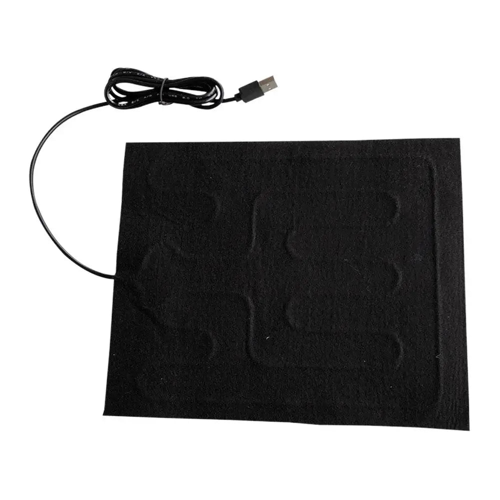 USB Heated Warming Pad – Foldable Pet & Car Seat Cushion Pet Heating Pad PLUSH A