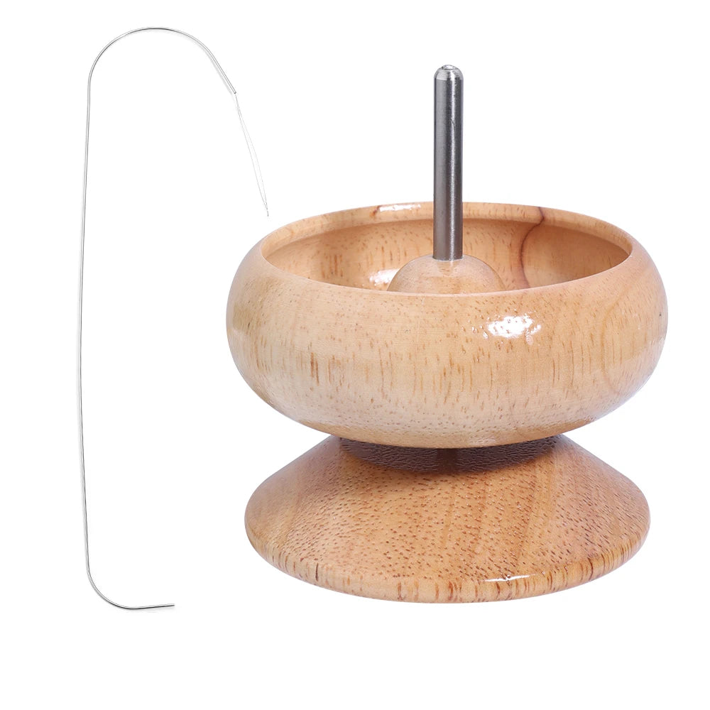 Wooden & Plastic Beading Needle Tool Set – DIY Jewelry Making Beading Tool Set PLUSH wooden