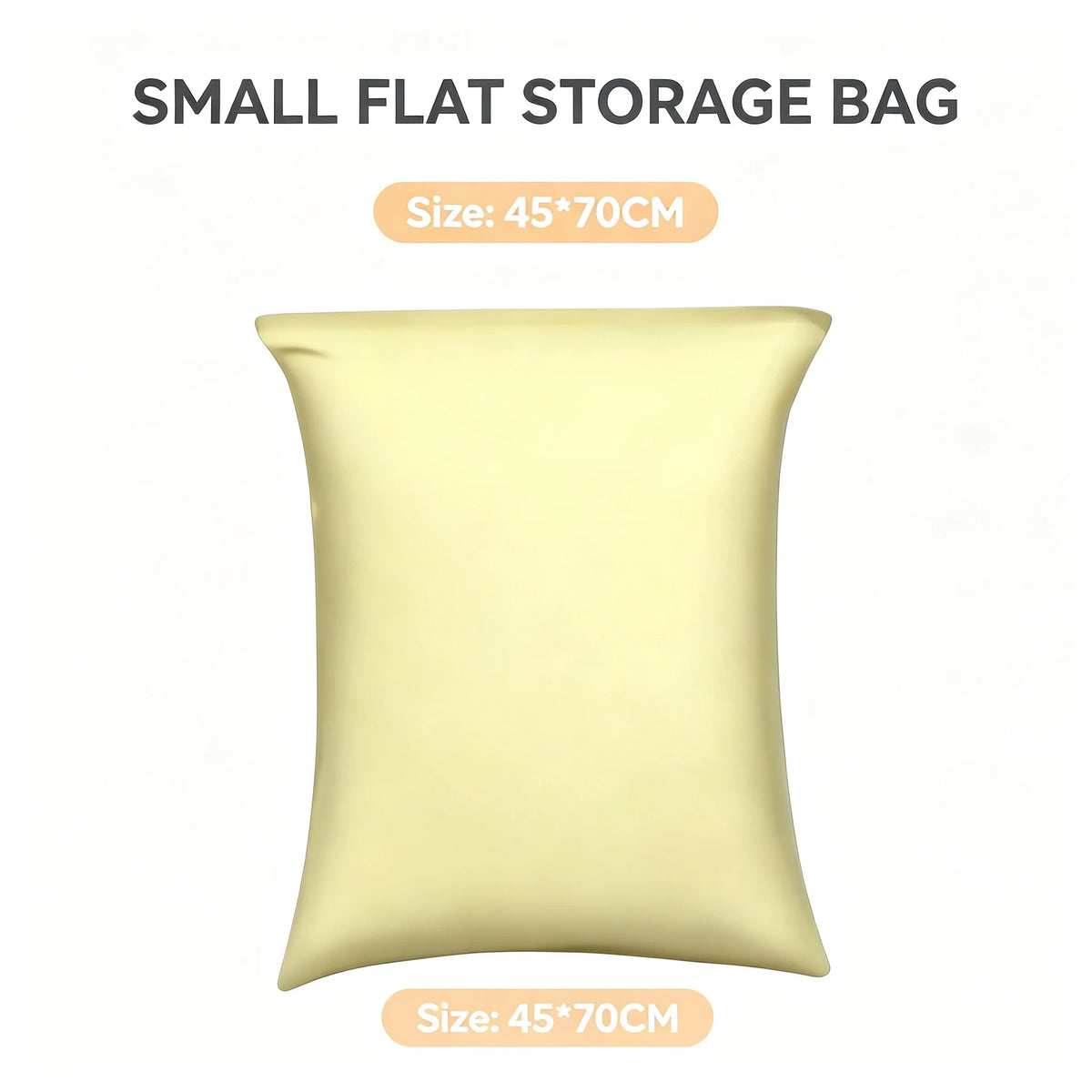 TAILI Vacuum Storage Bags – No Pump, Space Saving Organizer Vacuum Storage Bags PLUSH 45X70