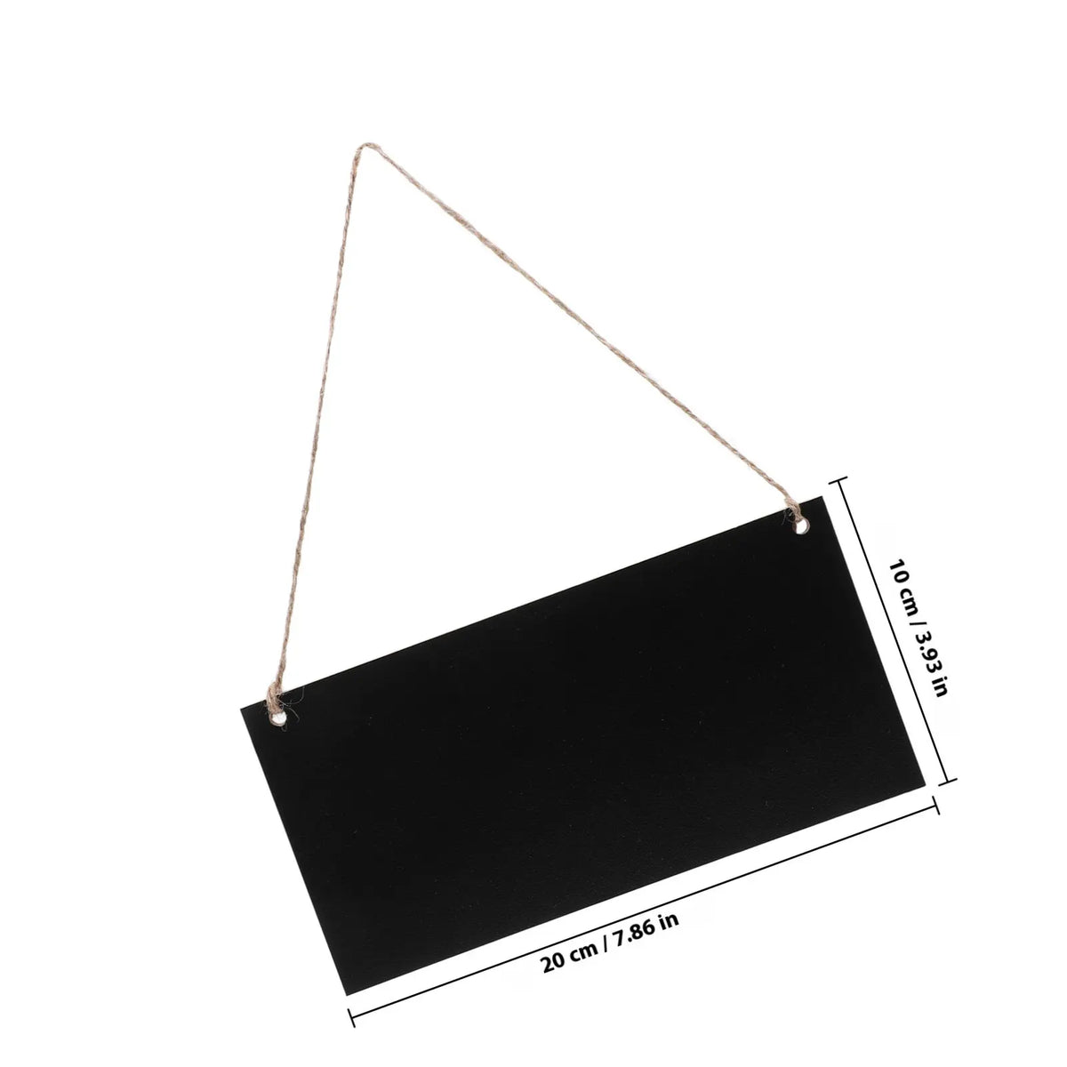 Small Hanging Chalkboard Sign – Erasable Wood Blackboard Chalkboard Sign PLUSH
