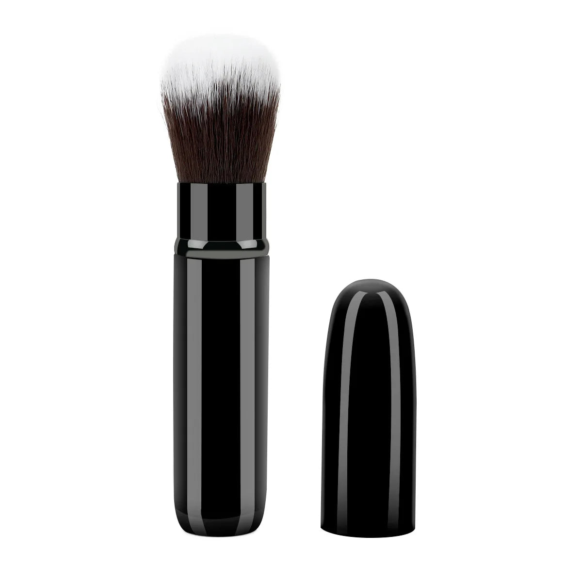 Mini Retractable Powder Blush & Highlight Brush | Portable Makeup Brush PLUSH No.9 Lipstick brush