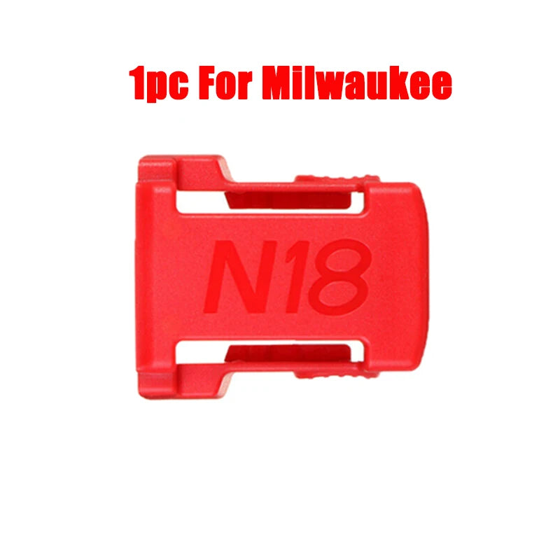 18V Battery Wall Mount Holder for Makita Bosch Dewalt Milwaukee Battery Wall Mount Holder PLUSH For Milwaukee China Mainland