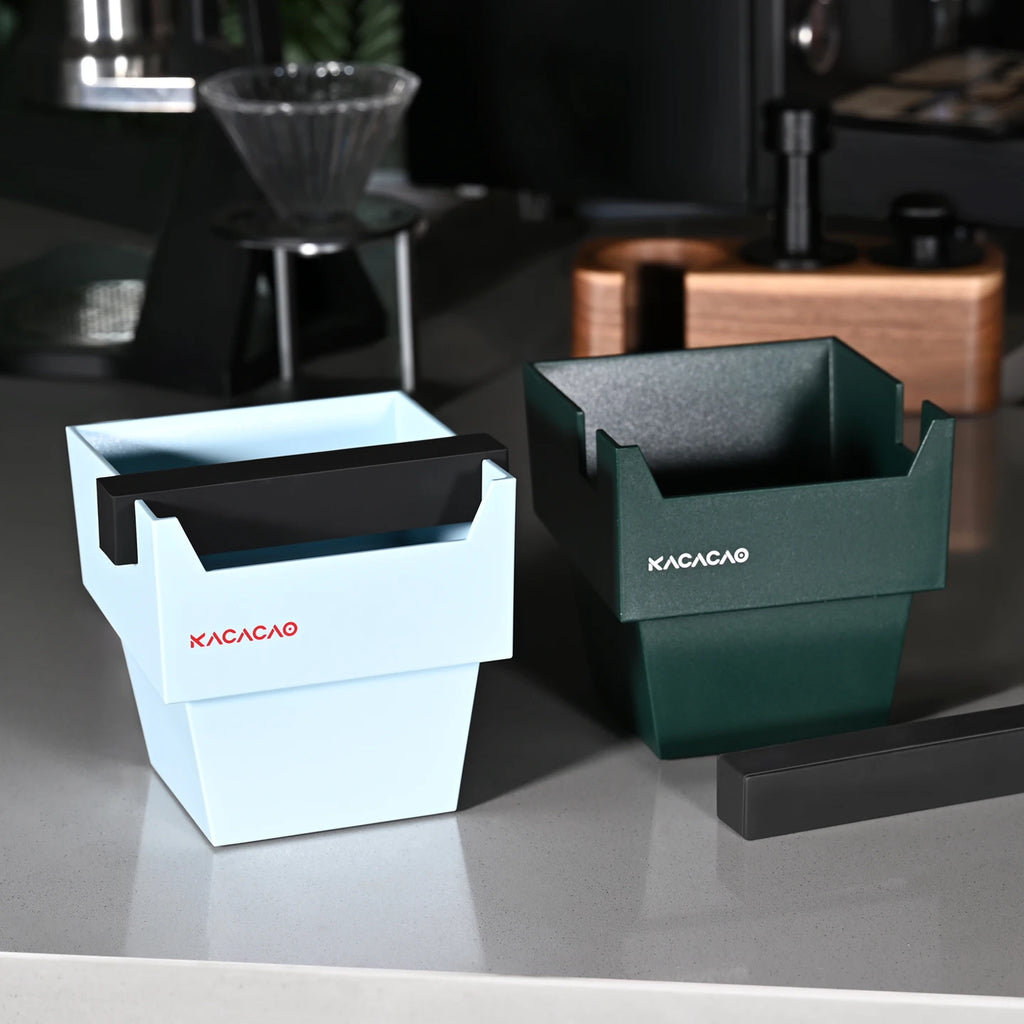 KACACAO Coffee Knock Box – Espresso Grounds Dump Bin Coffee Knock Box PLUSH