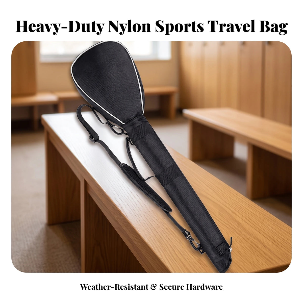 MagiDeal Golf Club Carry Bag | Nylon, Shoulder Strap, Foldable Golf Club Carry Bag PLUSH