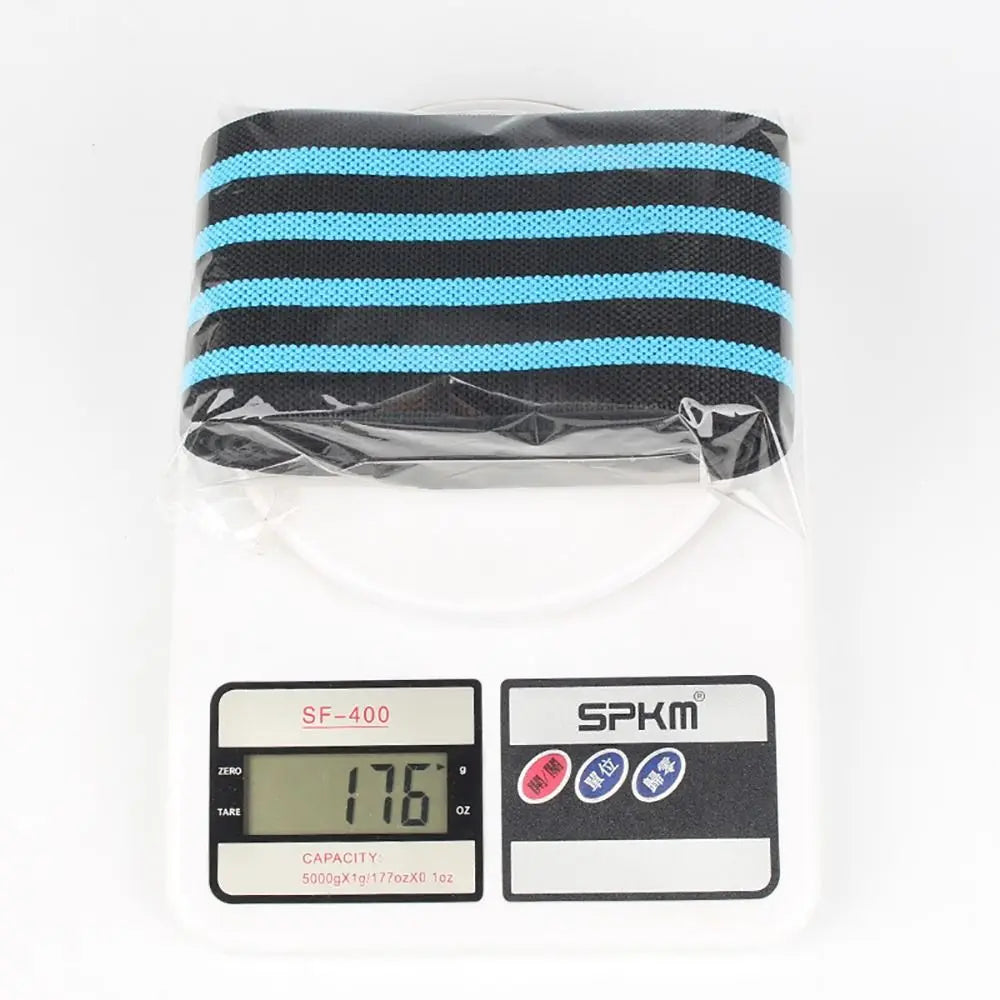 Elastic Knee Wraps 180cm – Compression Straps for Squats Knee Wrap PLUSH