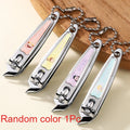 Cartoon Stainless Steel Nail Clipper – Finger & Toe Trimmer Nail Clipper PLUSH Random 1Pc