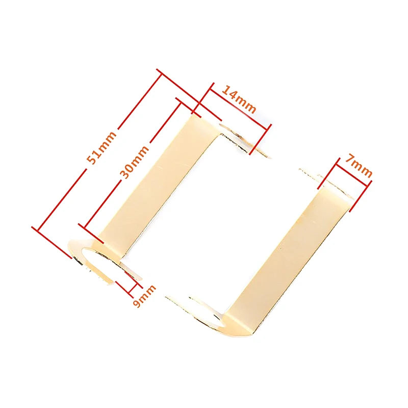 Pure Copper Speaker Connection Block – DIY Audio Junction Piece Speaker Connection Block PLUSH Curved piece