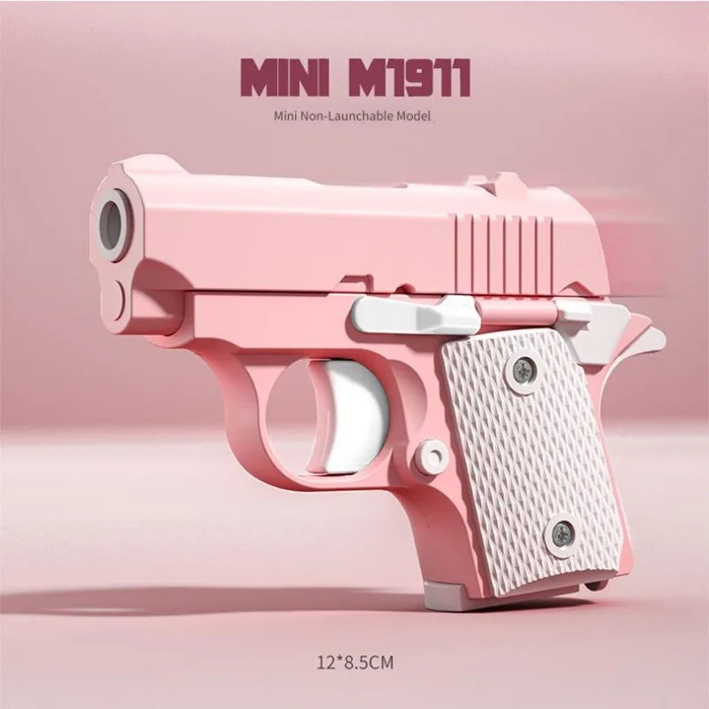 M1911 Mini Model Toy for Kids 14+ | Linkage Rebound Fun Miniature Model Toy PLUSH