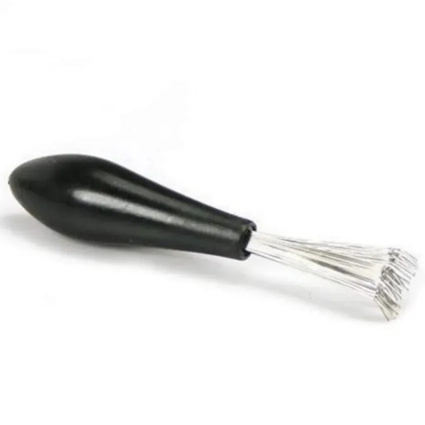 Hair Brush & Comb Cleaner Tool – Aluminum Handle Remover Hair Brush Cleaner PLUSH 1Pc-Black L