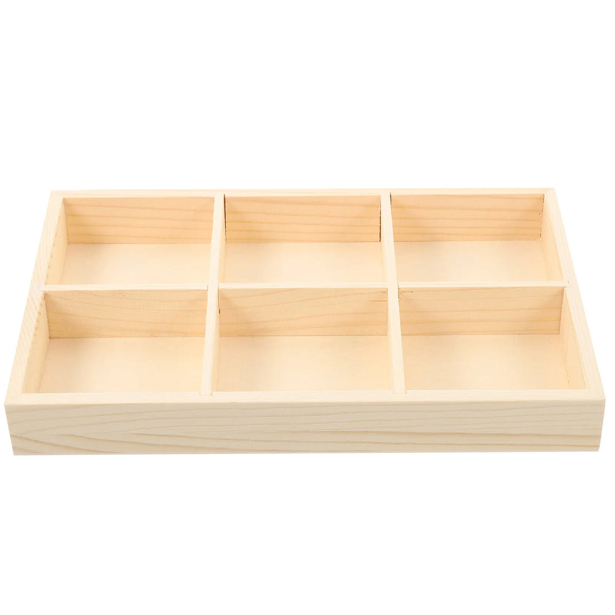 Wooden Multi-Slot Crayon & Pen Desk Organizer Tray Desk Organizer Tray PLUSH