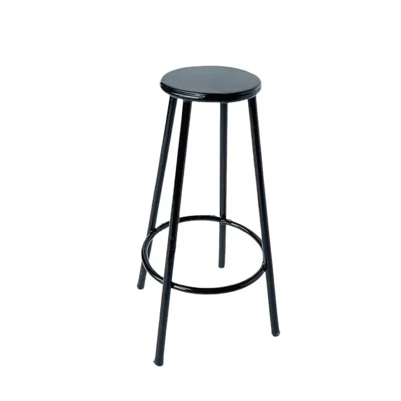 1:12 Miniature Metal Bar Stool for Dollhouse Decor | Collector Dollhouse Miniature Furniture PLUSH A2