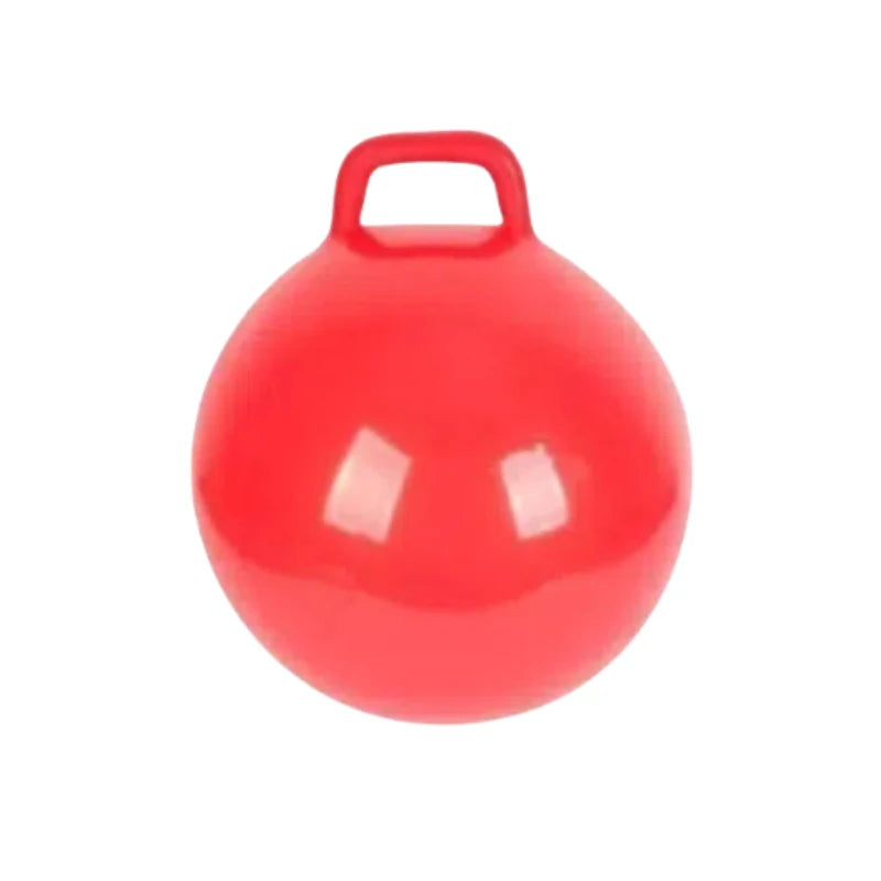 Kids Inflatable Hop Ball 45cm – Outdoor Jumping Toy Kids Hop Ball PLUSH Red
