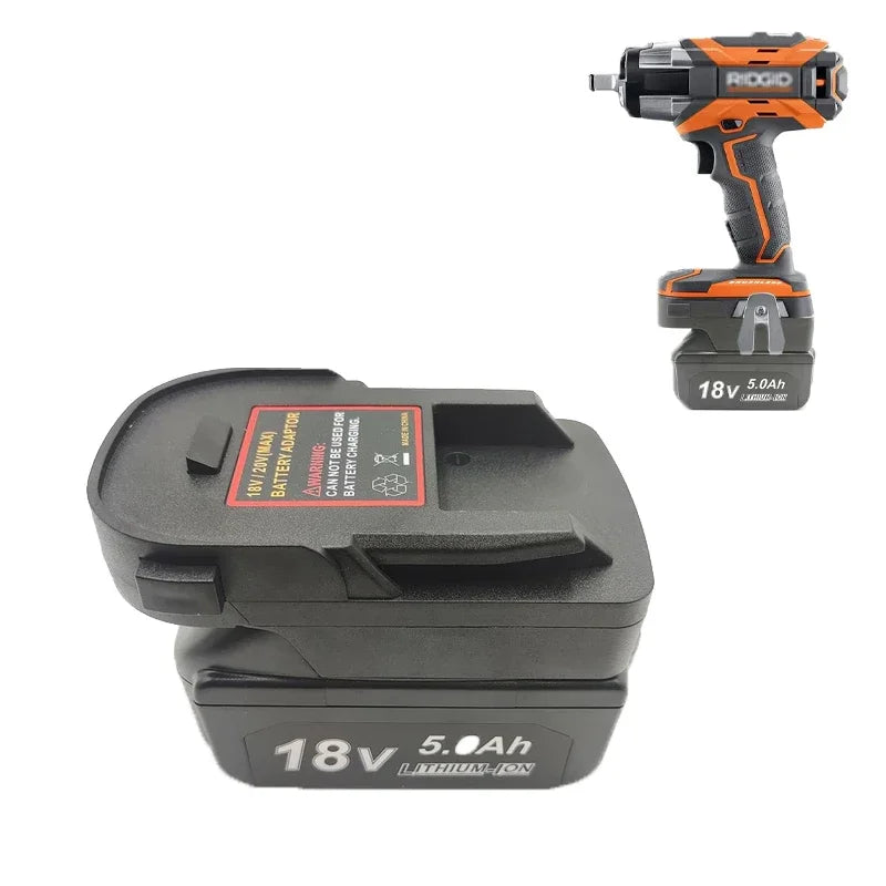 Makita 18V Battery Adapter for Ridgid & AEG 18V Power Tools Battery Adapter PLUSH