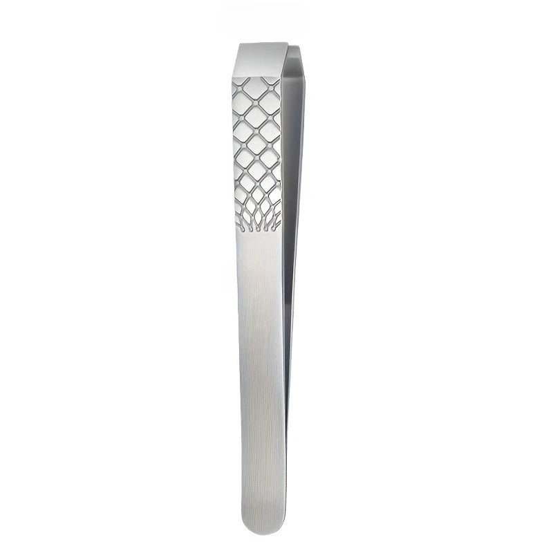 Ouriner 10mm Stainless Steel Eyebrow Tweezer – Men & Women Eyebrow Tweezer PLUSH Silvery